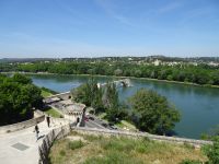 Avignon, Blick auf Pont St. Bénézet