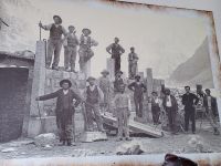 Bahnbau zum Eismeergletscher