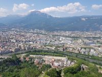 Blick auf Grenoble