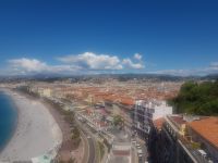 Nizza Blick über die Altstadt