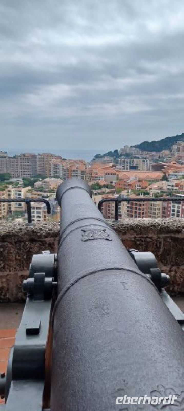 Monaco -mittelalterliche Festungsverteidigung