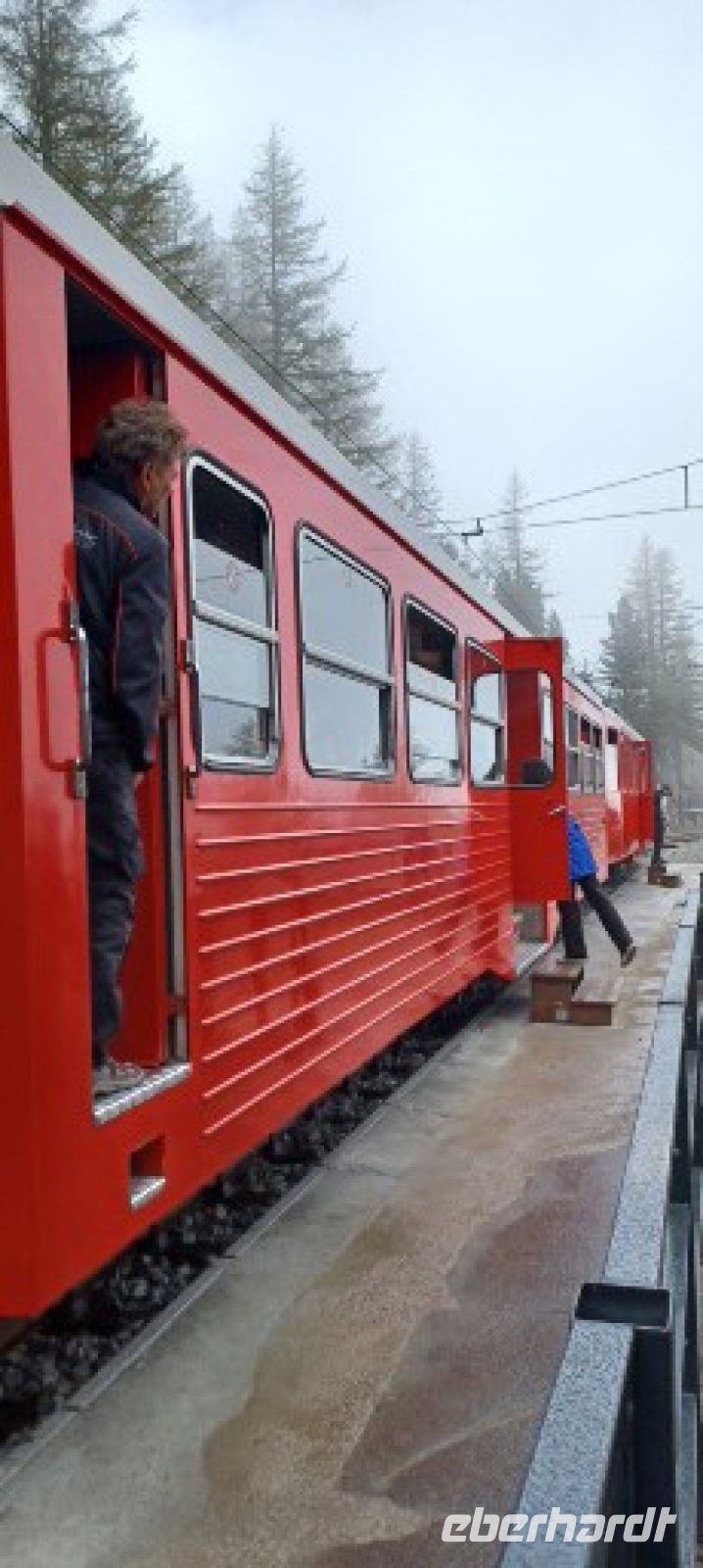 Zahnradbahn am Mer de Glace