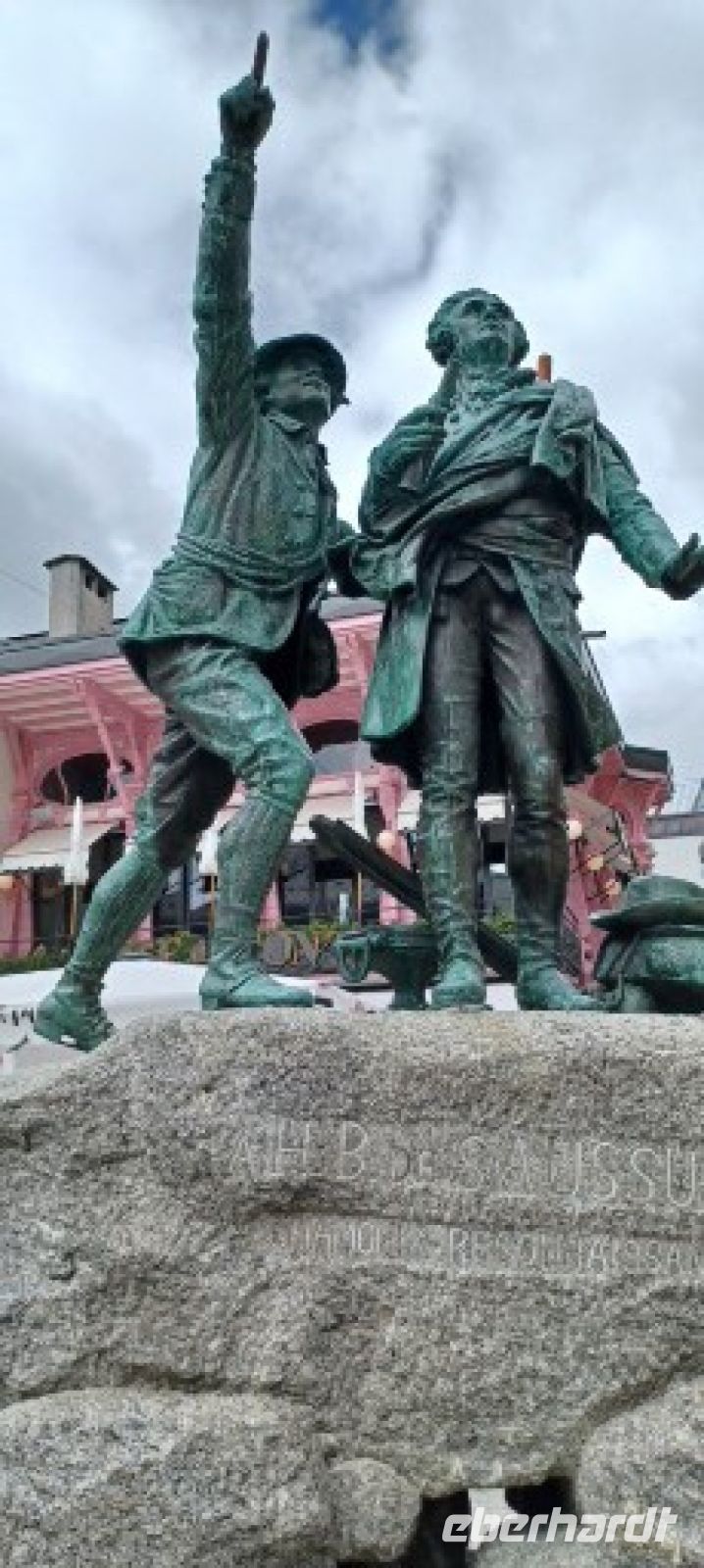 Goethedenkmal in Chamonix