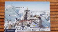 Chamonix Plan der Seilbahn zur Aiguille du Midi