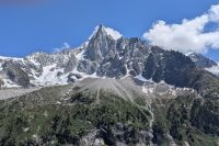 Aiguille du Dru (3754m) und Petite Aiguille du Dru (3733m), Doppelspitze im Mont-Blanc-Massiv in der der Nähe von Chamonix &ndash; &copy; Sabine Möllering-Stork (Eberhardt TRAVEL)