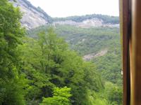 Blick zur Bergstation