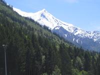 Blick richtung Mont blanc