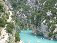 Blick in Verdonschlucht