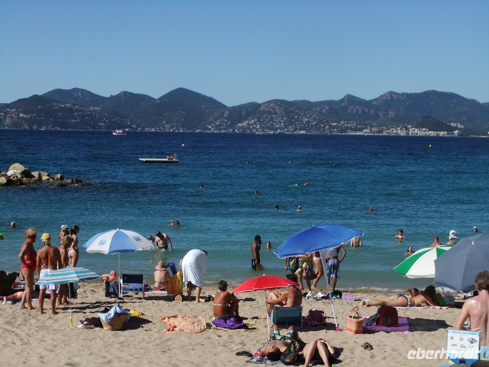 Cannes. Strand La Bocca - Esterel