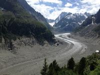 Der Montenvers-Gletscher