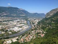 Blick auf Grenoble