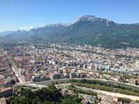 Blick auf Grenoble
