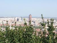 Lyon, vom Fourvière-Hügel gesehen