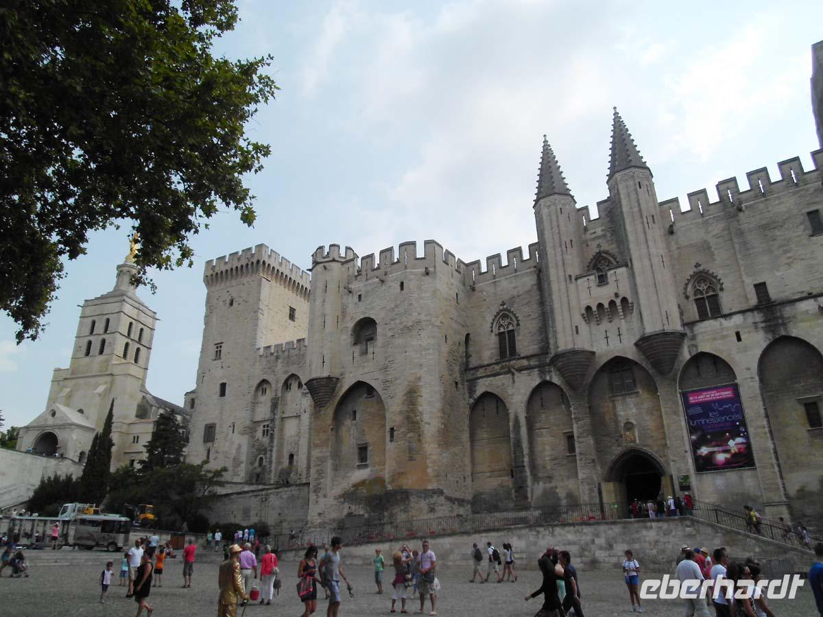 Papstpalst in Avignon