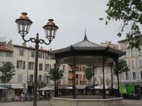 Auf dem Place National in Antibes