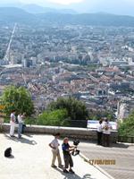 Blick auf Grenoble