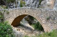 Brücke im Ort