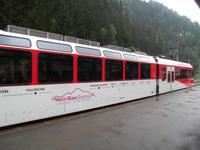 Der Mont-Blanc Express in le Chatelard de Frontiere