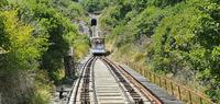 Die Standseilbahn nach St. Hilliaire