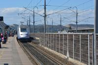 Einfahrt des TGV