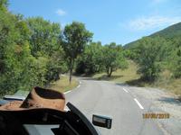 auf dem Weg zur Schlucht des Verdon