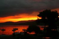 Île Rousse Sonnenuntergang