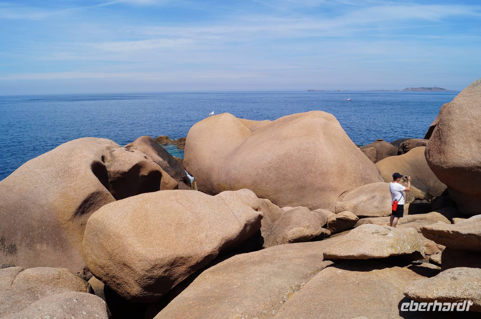 Gesteinsformationen bei Ploumanach