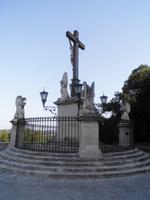 ganz oben beim Papstpalast