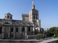 Papstpalast von hinten