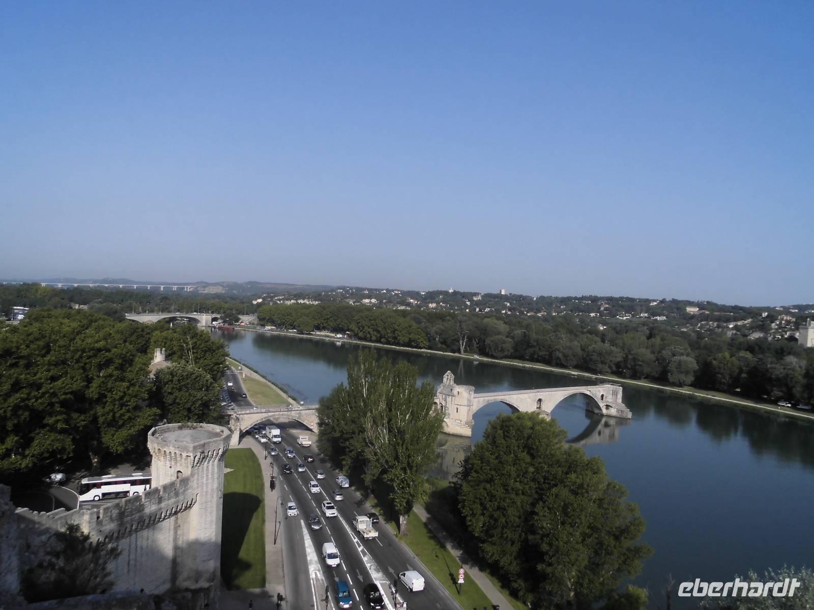 Blick auf die Pont Saint Bénézet