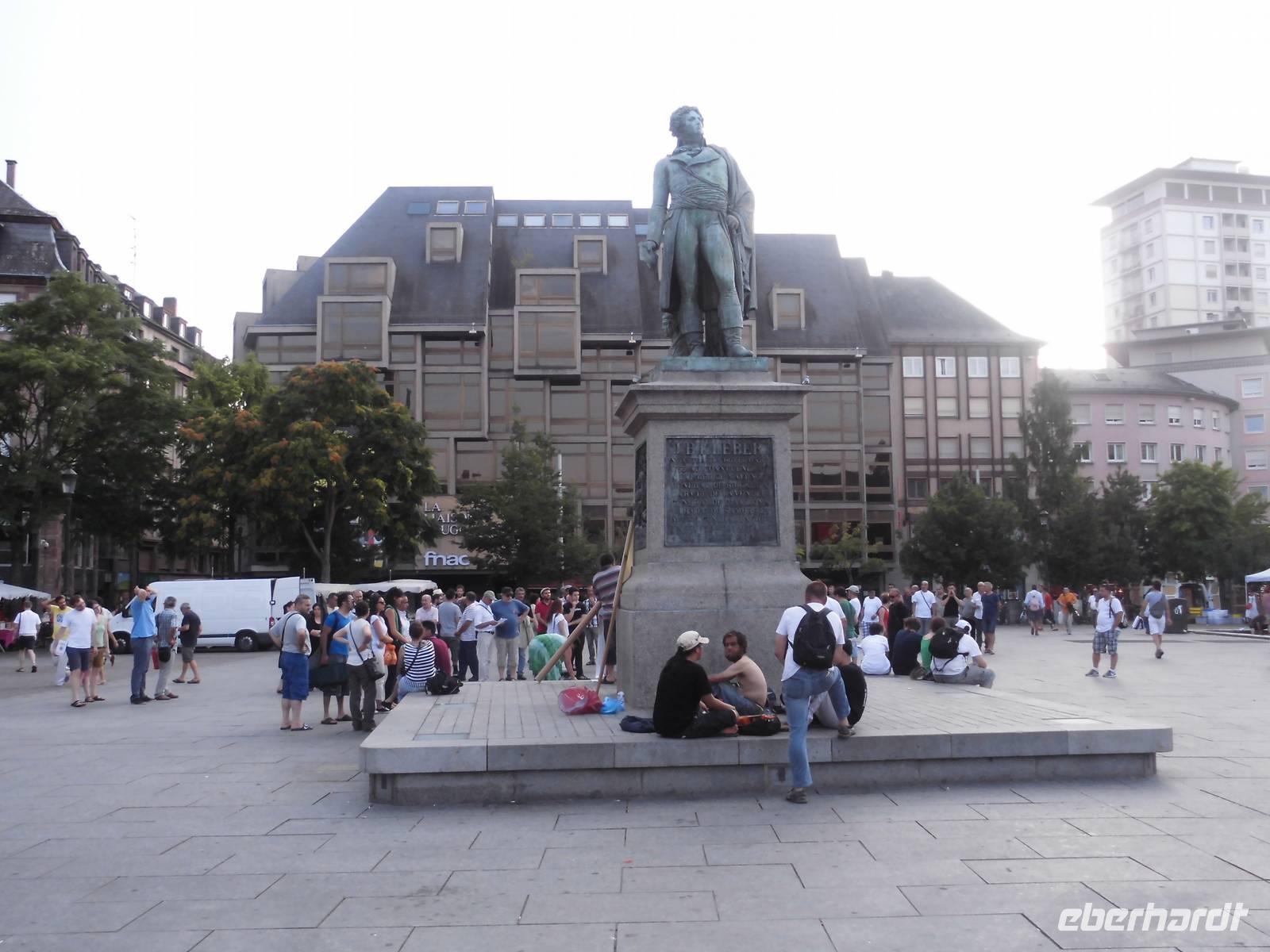 Kléberplatz und sein Denkmal in Strasbourg
