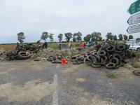 Bauernblockaden bei Mont St. Michel