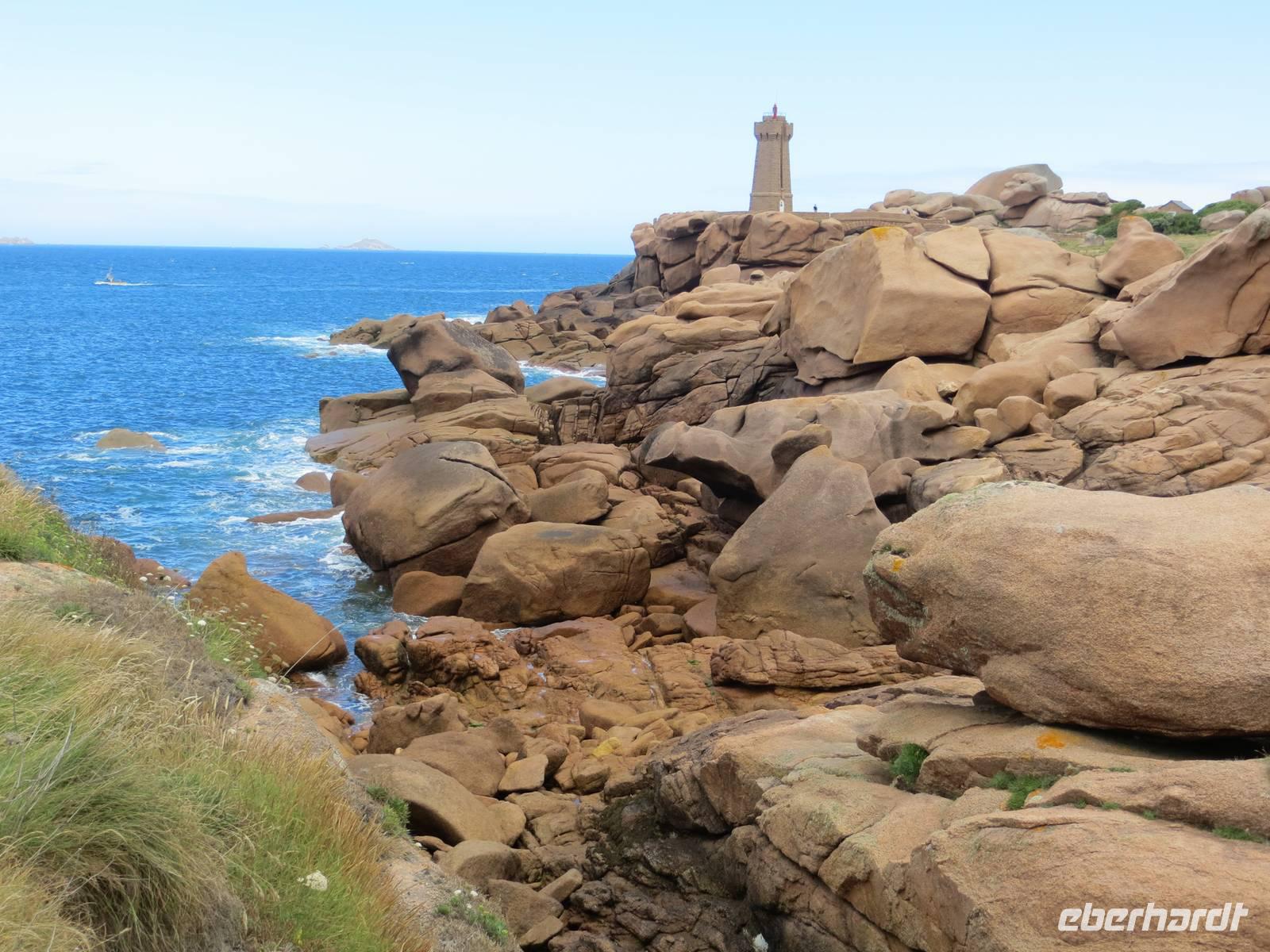 Rosa Granitküste Bretagne