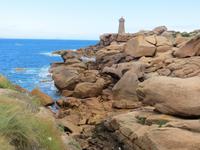 Rosa Granitküste Bretagne