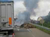 Bauernblockaden bei Morlaix