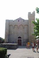 Fassade Kirche Saintes Maries de la Mer