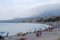 Strand in Menton