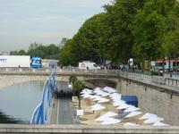 Sommerstrand an der Seine