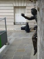 Montmartre- Der Mann der durch de Wand kam