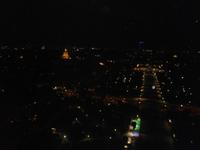 Paris, Blick vom Eiffelturm bei Nacht