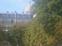 Am Fuße des Montmartre, Blick auf die Spitze von 
