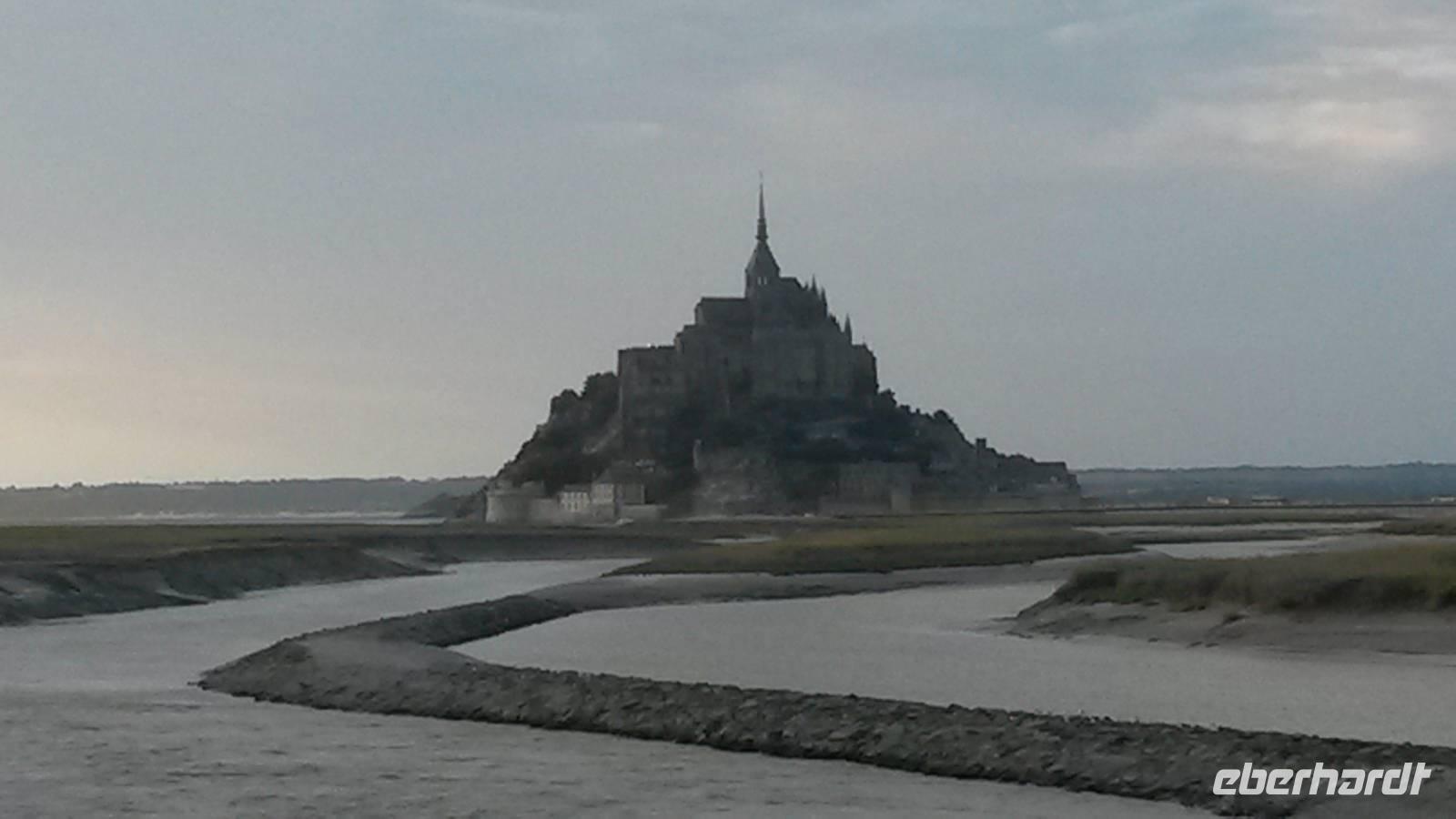 Abendstimmung am mt saint michel