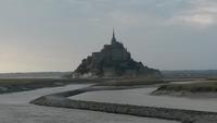 Abendstimmung am mt saint michel
