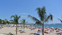 Strand in Cannes