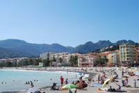 013. Plage du marché Menton