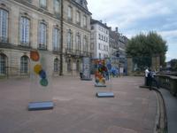 Arbeiten die zu einer Kunstausstellung im 