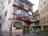 Schönes Fachwerkhaus in der Altstadt von Colmar