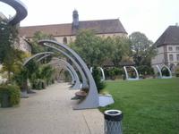 Noch einmal der Park mit Blick auf die protest. Kirche 