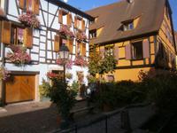 Fachwerkhäuser im Licht des Nachmittags