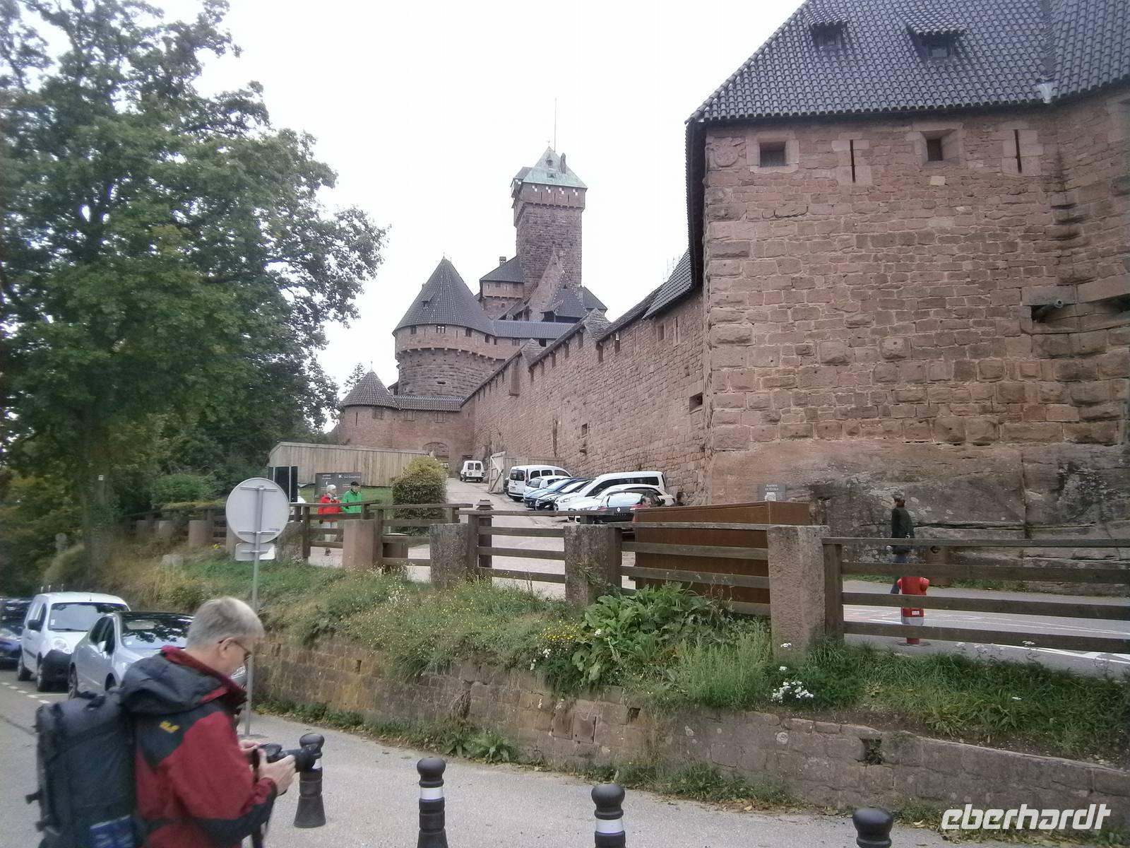 Teilansicht von der Hochkönigsburg